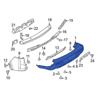Nissan OE - Front Bumper Cover