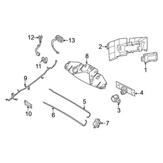 Nissan OE - Rear Bumper - Electrical Components