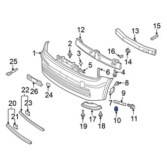 Nissan OE - Bumper Cover Grommet