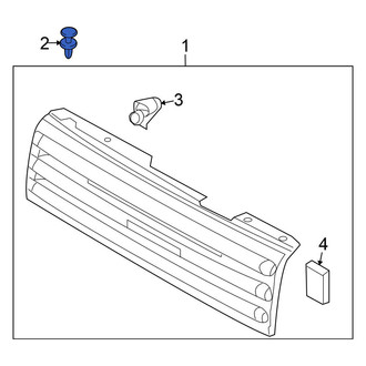 Nissan OE - Grille Retainer
