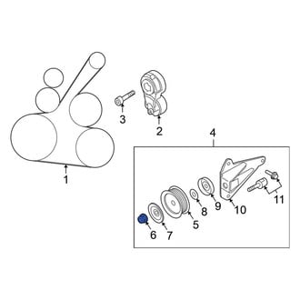 Nissan OE - Seat Hinge Nut