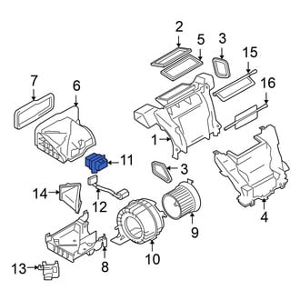 Nissan OE - HVAC Blower Motor Resistor