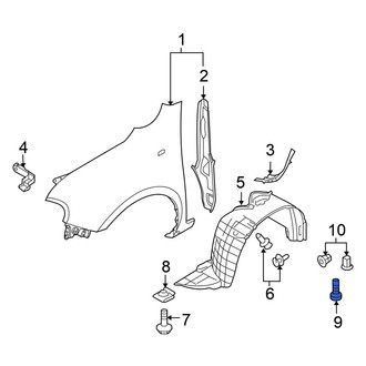 Nissan OE - Bumper Cover Screw