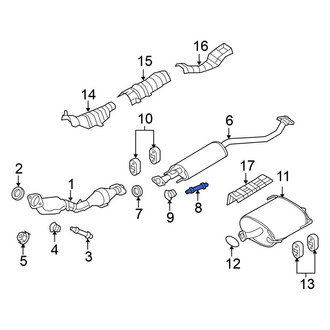 Nissan OE - Exhaust Bolt