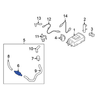 Nissan OE - Emission Check Valve