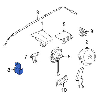 Nissan OE - Air Bag Impact Sensor Bracket