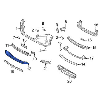 Nissan OE - Front Upper Bumper Trim