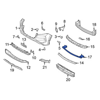 Nissan OE - Front Bumper Cover Reinforcement Beam