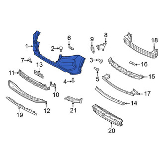 Nissan OE - Front Bumper Cover