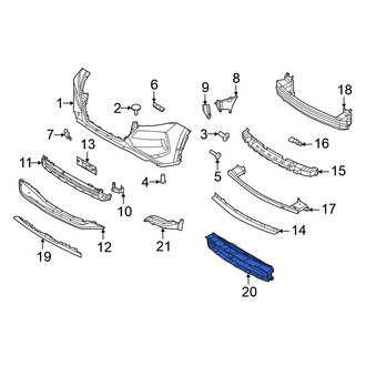Nissan OE - Radiator Shutter Assembly
