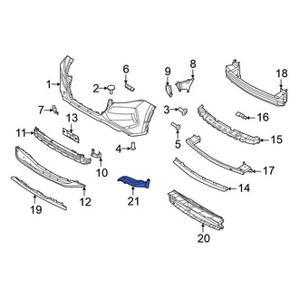 Nissan OE - Front Right Spoiler