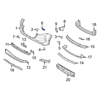 Nissan OE - Front Left Bumper Cover Bracket