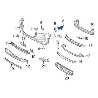 Nissan OE - Front Left Brake Air Duct