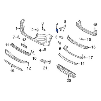 Nissan OE - Front Left Grille