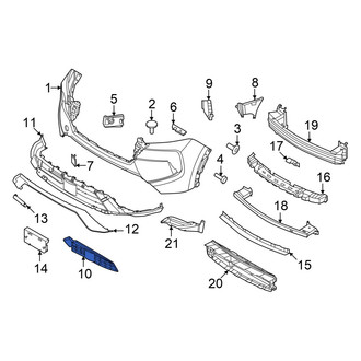 Nissan OE - Front Lower Center Grille