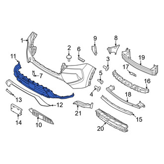 Nissan OE - Front Lower Bumper Cover