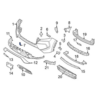 Nissan OE - Front Tow Eye Cap
