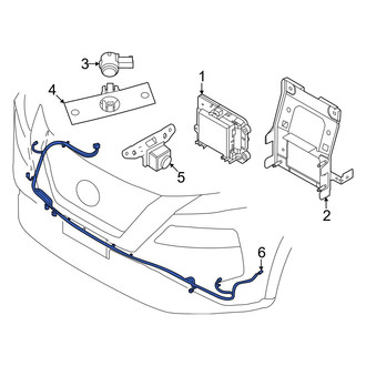 Nissan OE - Front Parking Aid System Wiring Harness