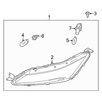 Nissan OE - Front Left Daytime Running Light