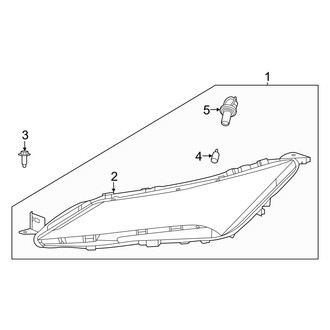 Nissan OE - Front Left Daytime Running Light