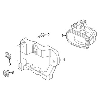 Nissan OE - Front Lamps - Fog Lamps