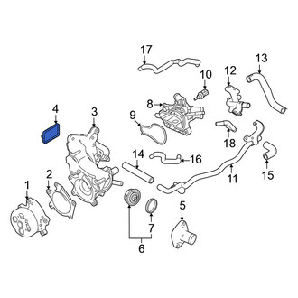 Nissan OE - Engine Coolant Water Inlet Gasket