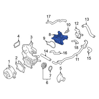 Nissan OE - Engine Coolant Outlet Flange