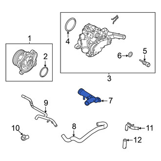 Nissan OE - Engine Coolant Inlet Flange