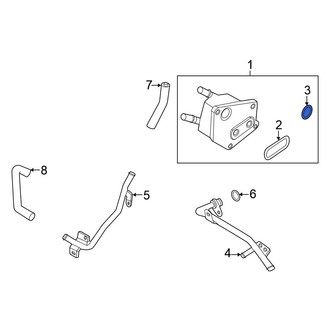 Nissan OE - Engine Oil Cooler O-Ring