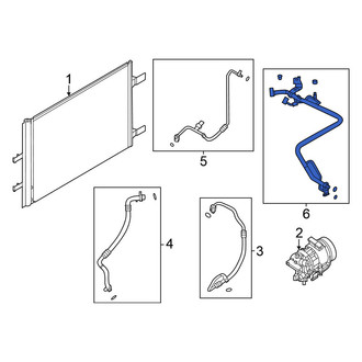 Nissan OE - A/C Pipe