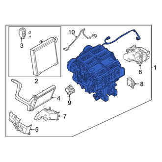 Nissan OE - HVAC Unit Case Assembly