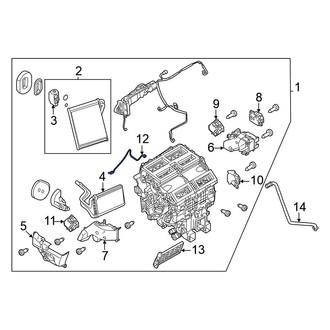 Nissan OE - A/C Evaporator Temperature Sensor