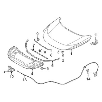 Nissan OE - Hood & Components