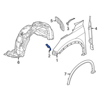 Nissan OE - Front Right Fender Bracket