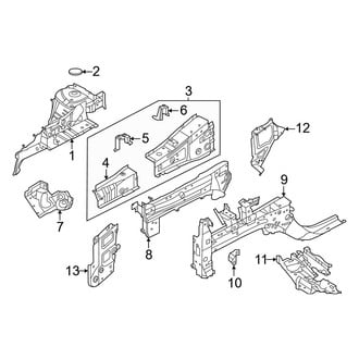 Nissan OE - Fender - Structural Components & Rails