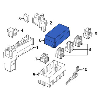 Nissan OE - Upper Fuse Box Cover