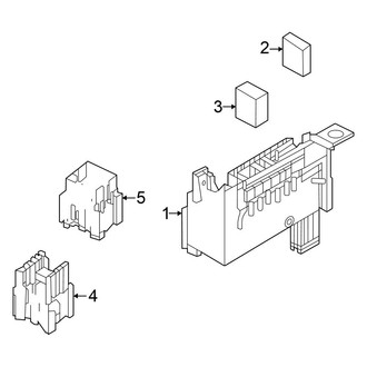 Nissan OE - Electrical - Fuse & Relay (Engine Compartment to Engine Harness)