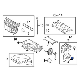 Nissan OE - Front Engine Crankshaft Seal