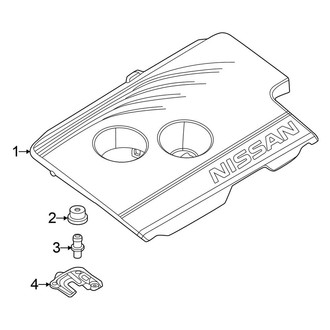 Nissan OE - Engine / Transaxle - Engine Appearance Cover (2.5L)