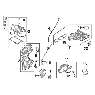Nissan OE - Front Engine Crankshaft Seal