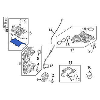 Nissan OE - Engine Valve Cover Gasket