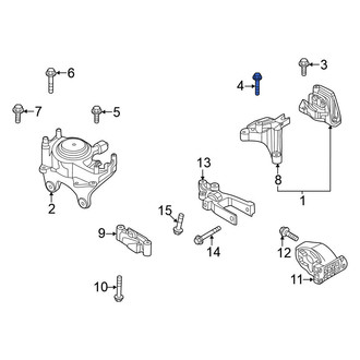 Nissan OE - Right Engine Mount Bolt