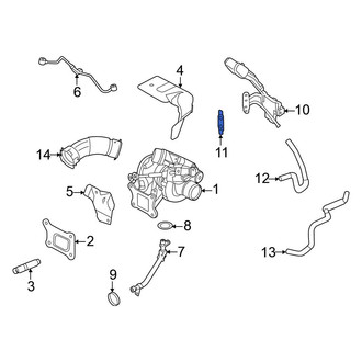 Nissan OE - Turbocharger Coolant Line Gasket