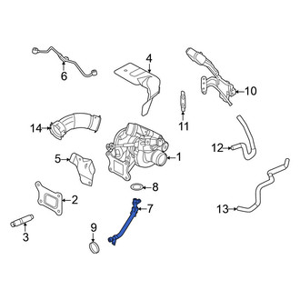 Nissan OE - Turbocharger Oil Line