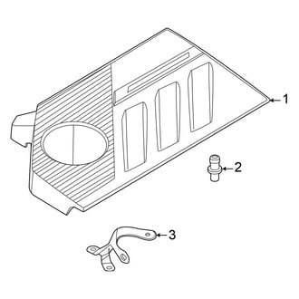 Nissan OE - Engine / Transaxle - Engine Appearance Cover (1.5L)
