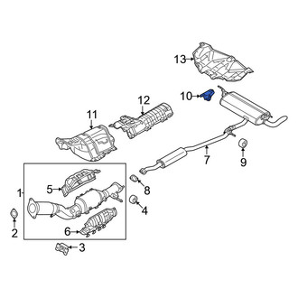 Nissan OE - Rear Rearward Exhaust System Hanger