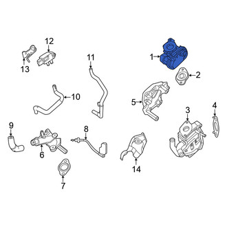 Nissan OE - Exhaust Gas Recirculation (EGR) Valve