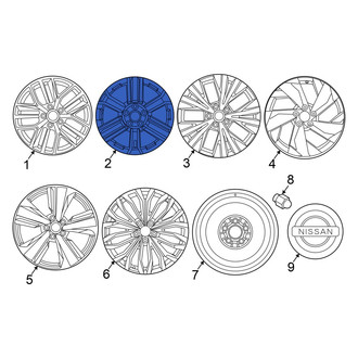 Nissan OE - Wheel