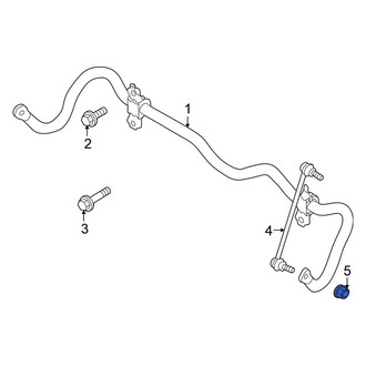 Nissan OE - Suspension Stabilizer Bar Link Nut