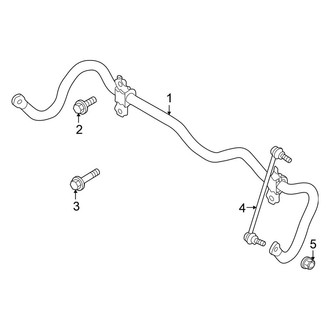 Nissan OE - Front Suspension - Stabilizer Bar & Components
